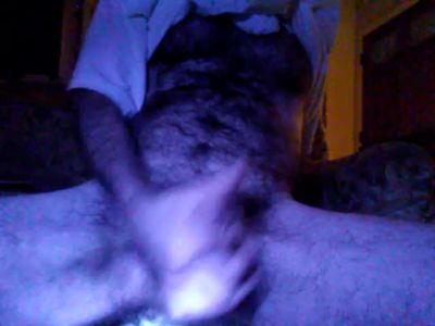 hairy lighted masturbation