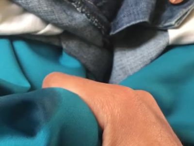 Male Solo jerking off in shorts