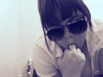 Flirty Spunky Policewoman