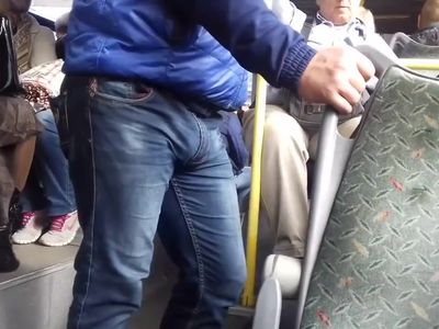 Blue jean bulge